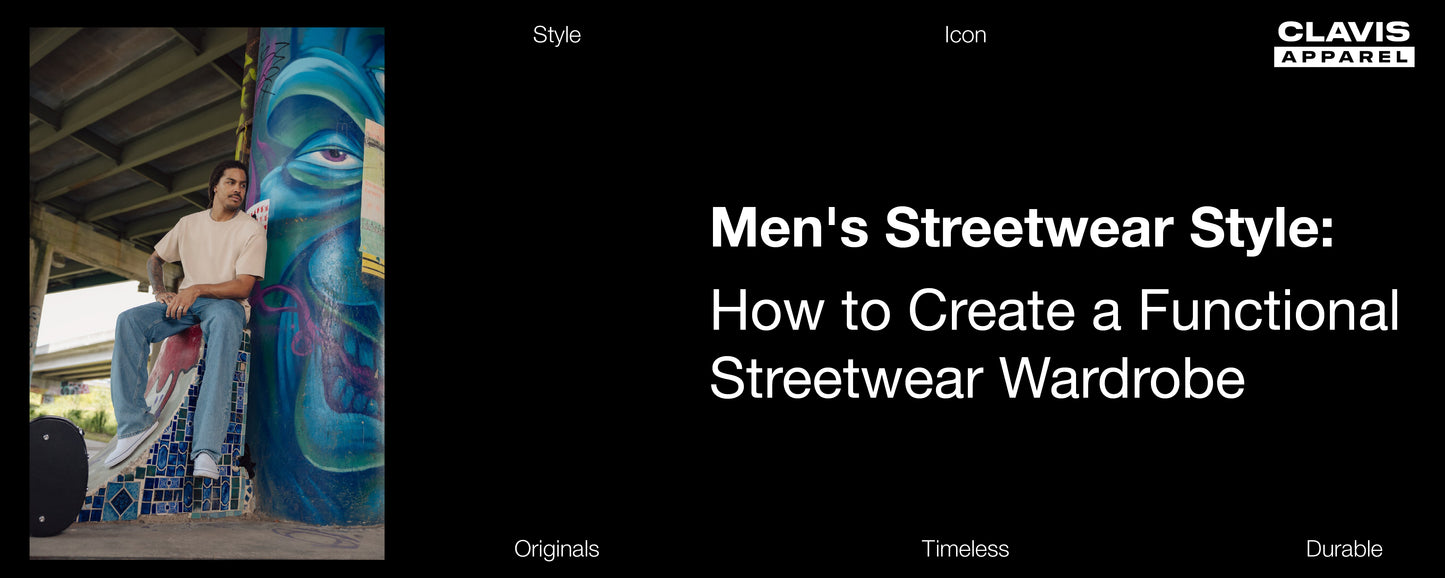 Men's Streetwear Style: How to Build a Functional Streetwear Wardrobe