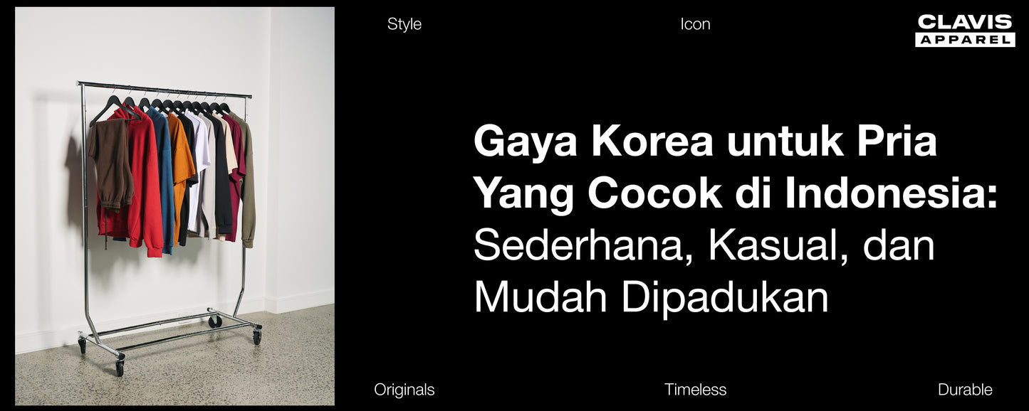 Gaya Fashion Pria Korea yang Cocok di Indonesia: Simpel, Kasual, dan Mudah Dipadukan