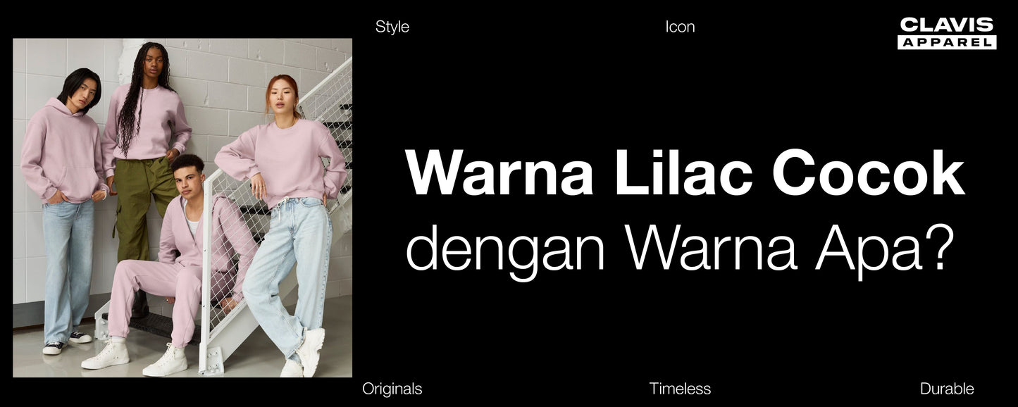 Warna Lilac Cocok dengan Warna Apa?