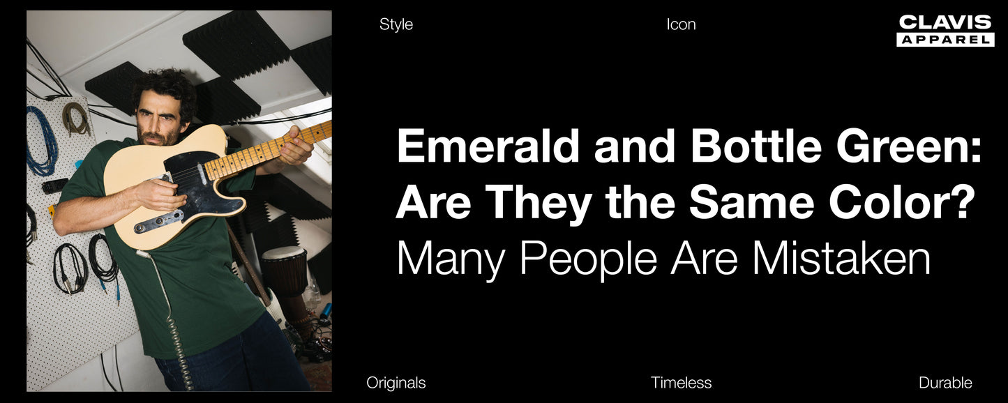 Emerald vs Bottle Green: They Look the Same but They're Not
