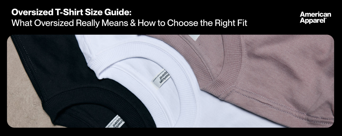 oversized t shirt size guide what oversized fit means how to choose right size