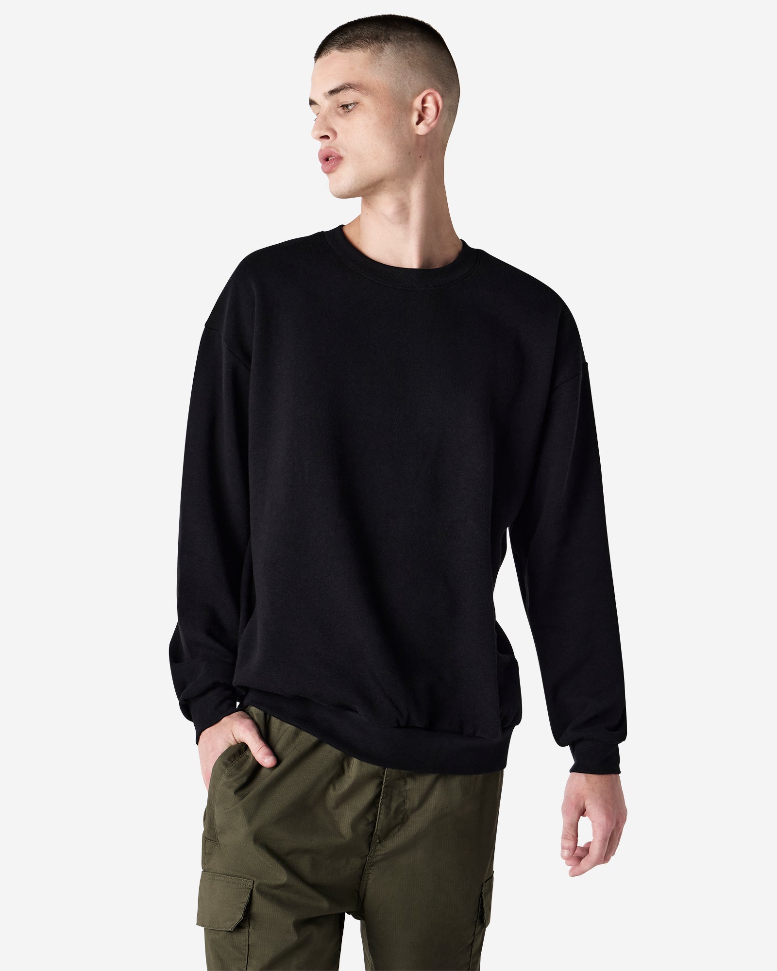 American Apparel RF496 ReFlex Fleece Crewneck – Clavis Apparel