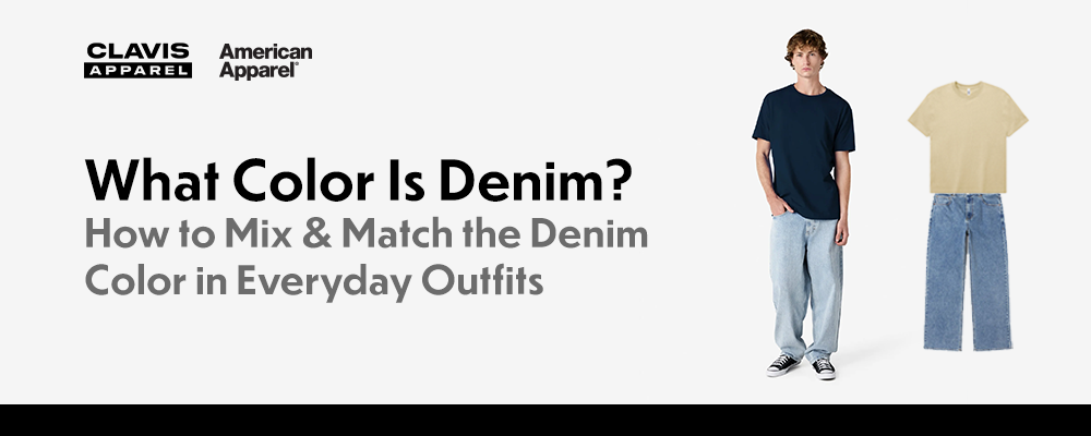 Man wearing blue denim jeans with t-shirt showcasing casual outfit styling ideas